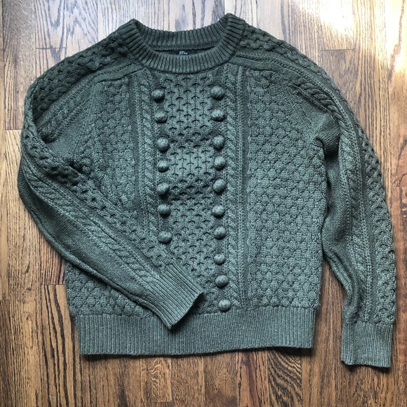 J. Crew Pompom Sweater - Picture 2 of 6